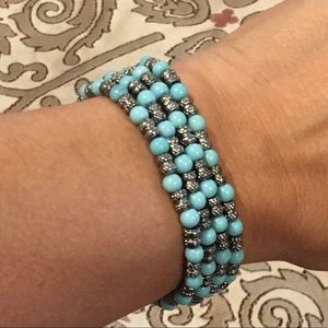 New beaded stretch bracelets (4)